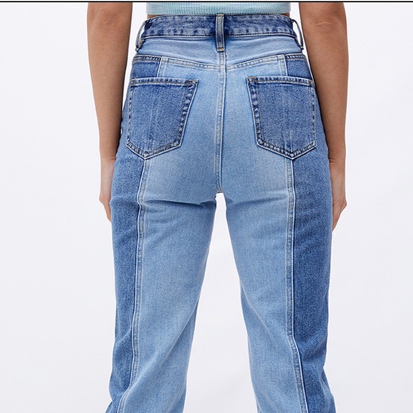 PacSun Eco Two-Tone '90s Boyfriend Jeans - SOLD OUT 👖❤️🌺❤️ - Picture 3 of 11